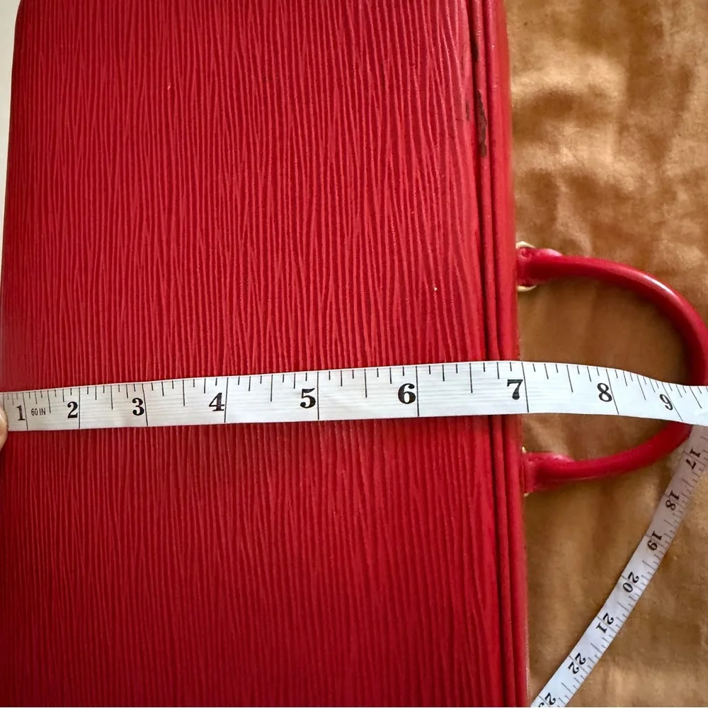 Louis Vuitton Epic Red Alma Bag